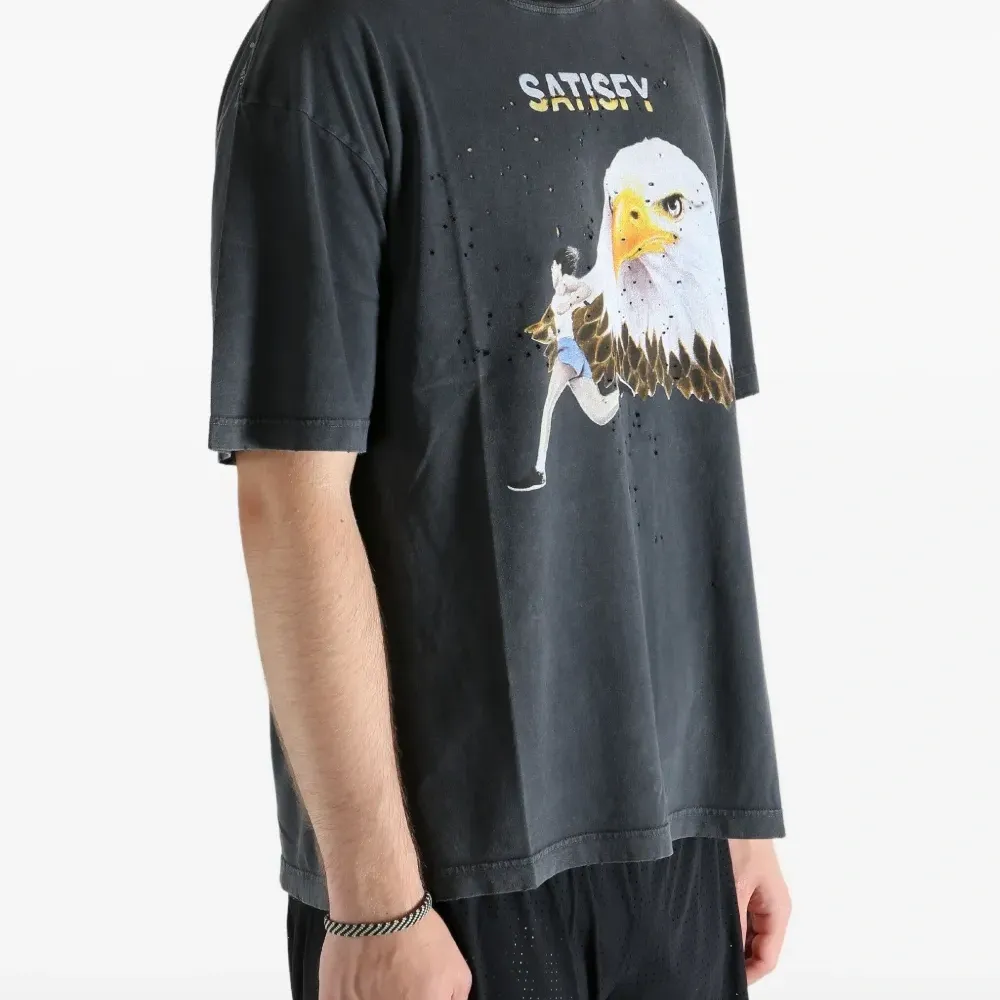 Футболка MothTech™ с изображением орла и эффектом состаренности