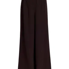 Брюки широкого кроя с эластичным поясом