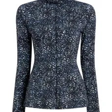 Топ Audrey с высоким воротником