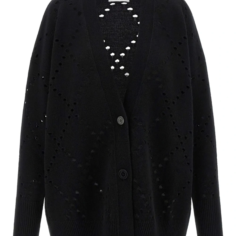 Кардиган с узором аргайл