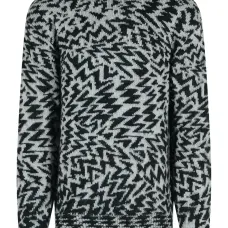 Свитер с абстрактным узором