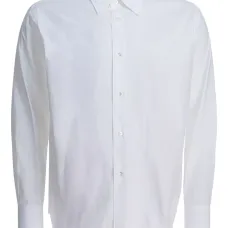 Хлопковая рубашка с длинными рукавами