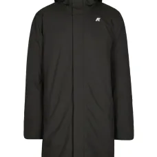 Пальто с капюшоном и длинными рукавами