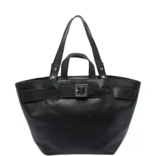 Кожаная сумка через плечо