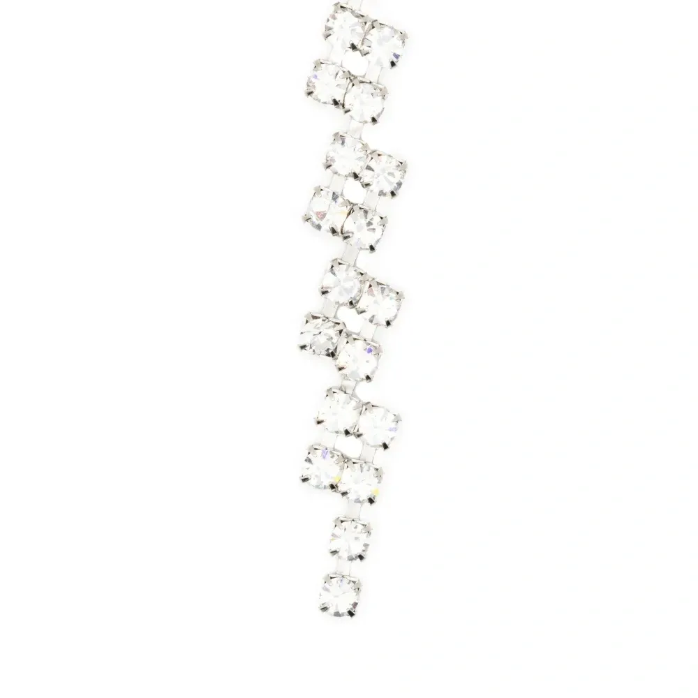 Серьги-подвески с кристаллами Серьги-подвески с кристаллами