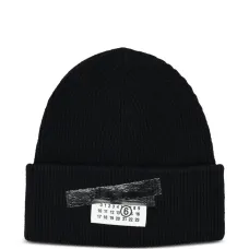 Шапка бини в рубчик