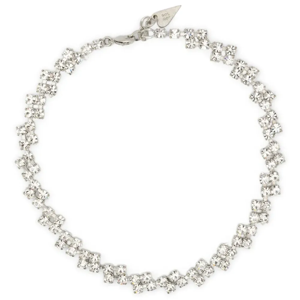 Колье с кристаллами Колье с кристаллами