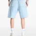 Джинсовые шорты с завышенной талией