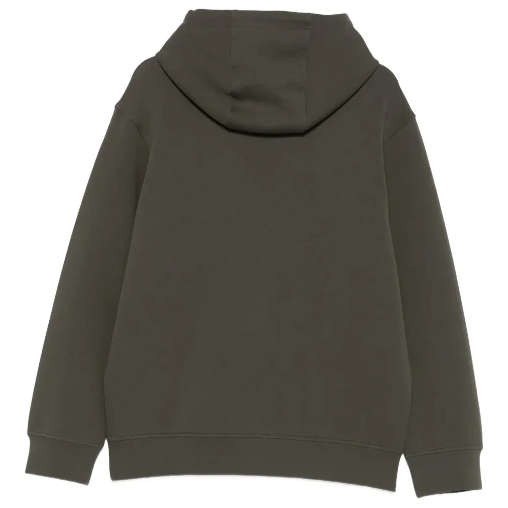 Худи с нашивкой-логотипом