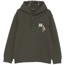 Худи с нашивкой-логотипом