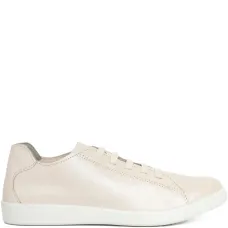 Кожаные кроссовки