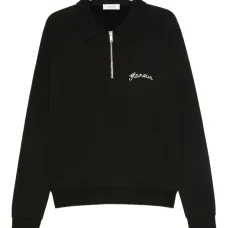 Поло-свитшот на молнии у горловины