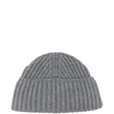 Шапка из кашемира в рубчик Bruges