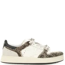 Кроссовки Quinnd 7655 с анималистичным принтом