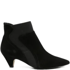 Ботинки с заостренным носком и вставками