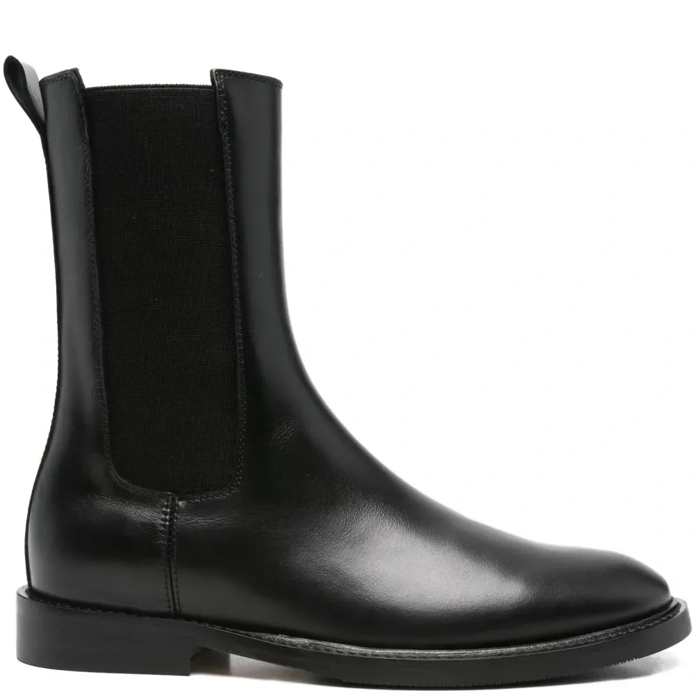 Ботинки с эластичными вставками