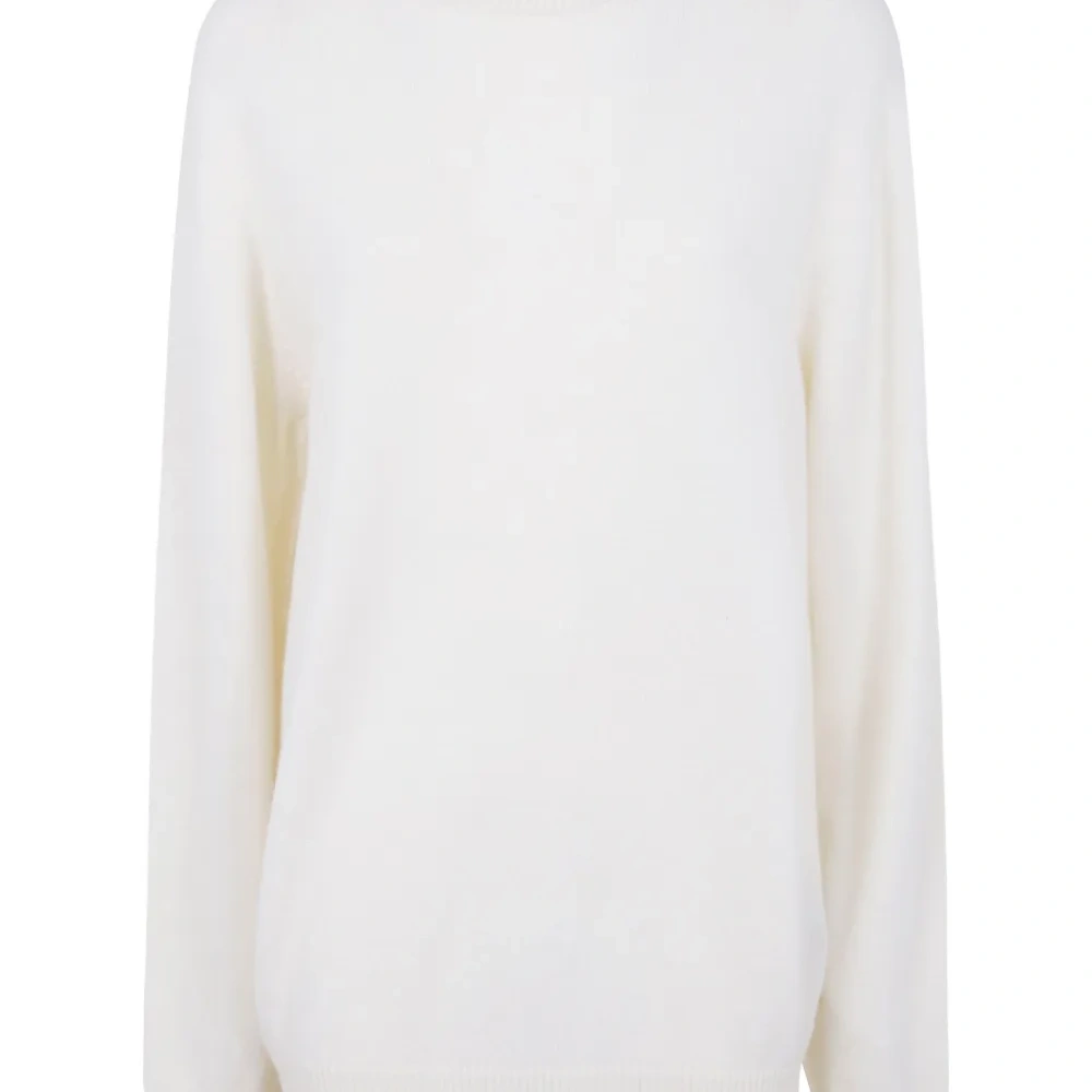 Джемпер из мериносовой шерсти с круглым вырезом