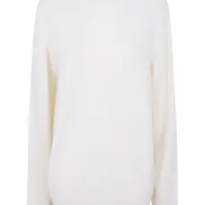 Джемпер из мериносовой шерсти с круглым вырезом