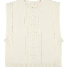 Жилет фактурной вязки
