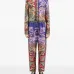 Брюки с принтом по всей поверхности