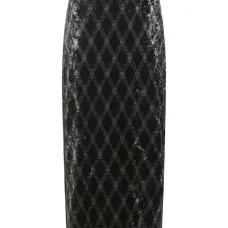 Миди-юбка с ромбовидным узором Миди-юбка с ромбовидным узором