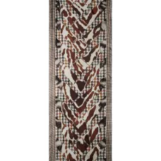 Шарф с узором "гусиная лапка"