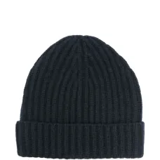 Шерстяная кашемировая шапка в рубчик Шерстяная кашемировая шапка в рубчик