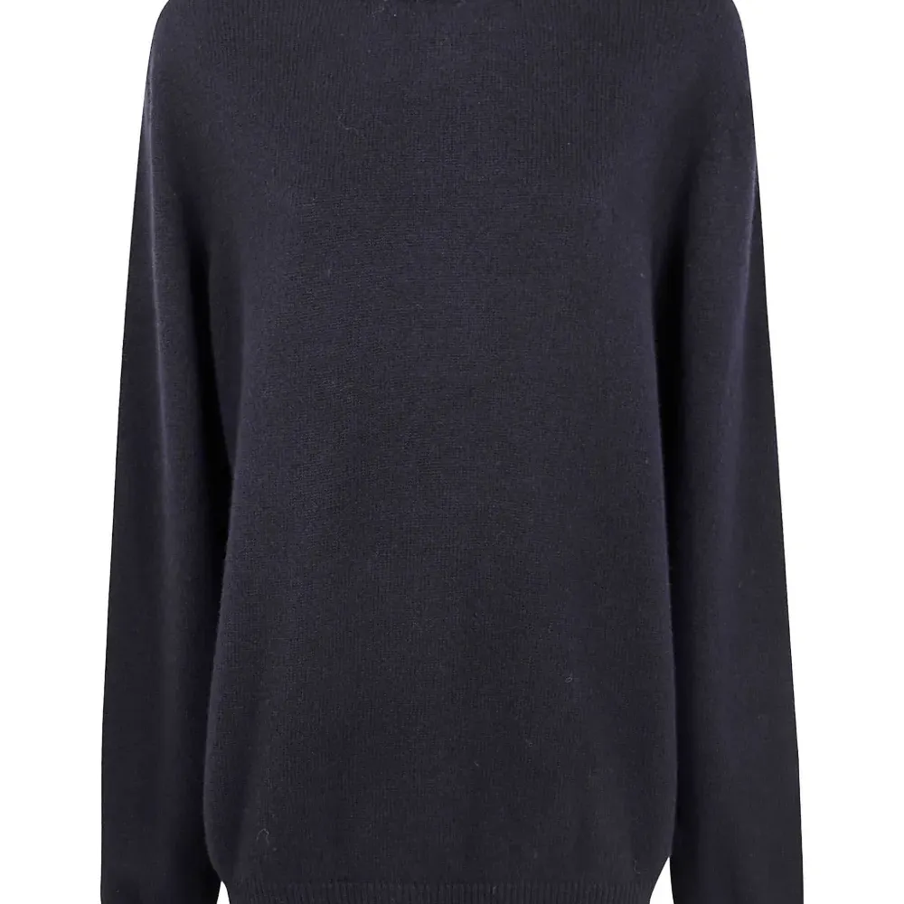 Джемпер из мериноса с круглым вырезом