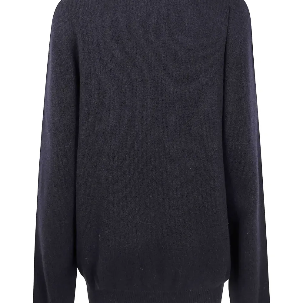 Джемпер из мериноса с круглым вырезом