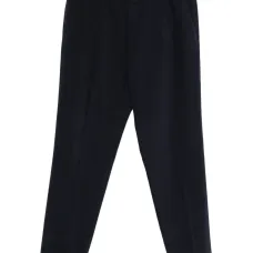 Брюки из хлопка в складку