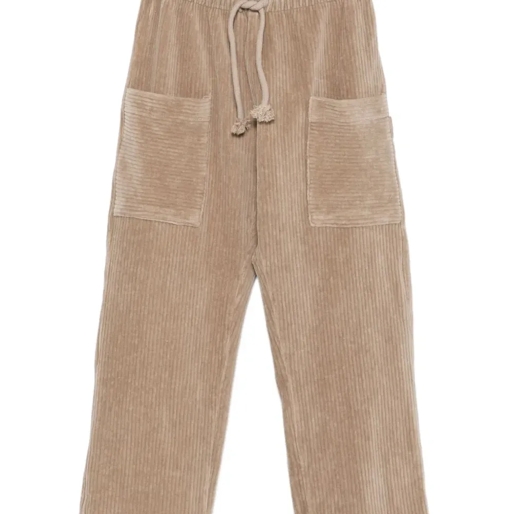 Вельветовые брюки с карманами