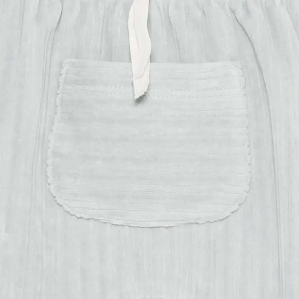 Брюки с карманами в рубчик Брюки с карманами в рубчик