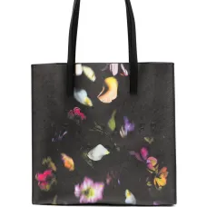 Сумка-тоут с цветочным принтом Сумка-тоут с цветочным принтом
