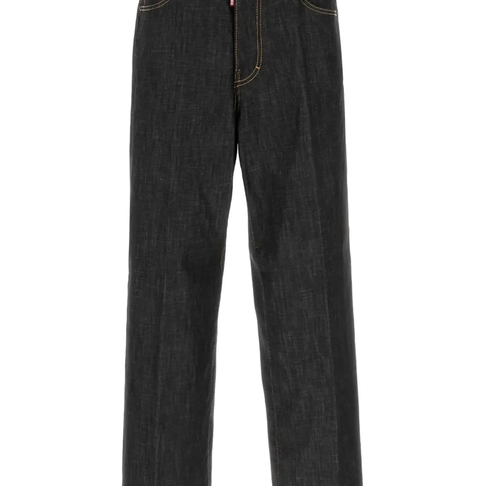 Джинсы широкого кроя