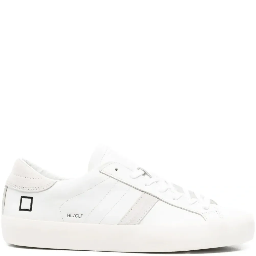 Кожаные кроссовки