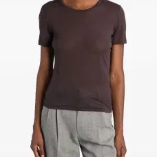 Футболка с круглым вырезом