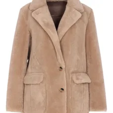 Двусторонняя шуба из искусственного меха