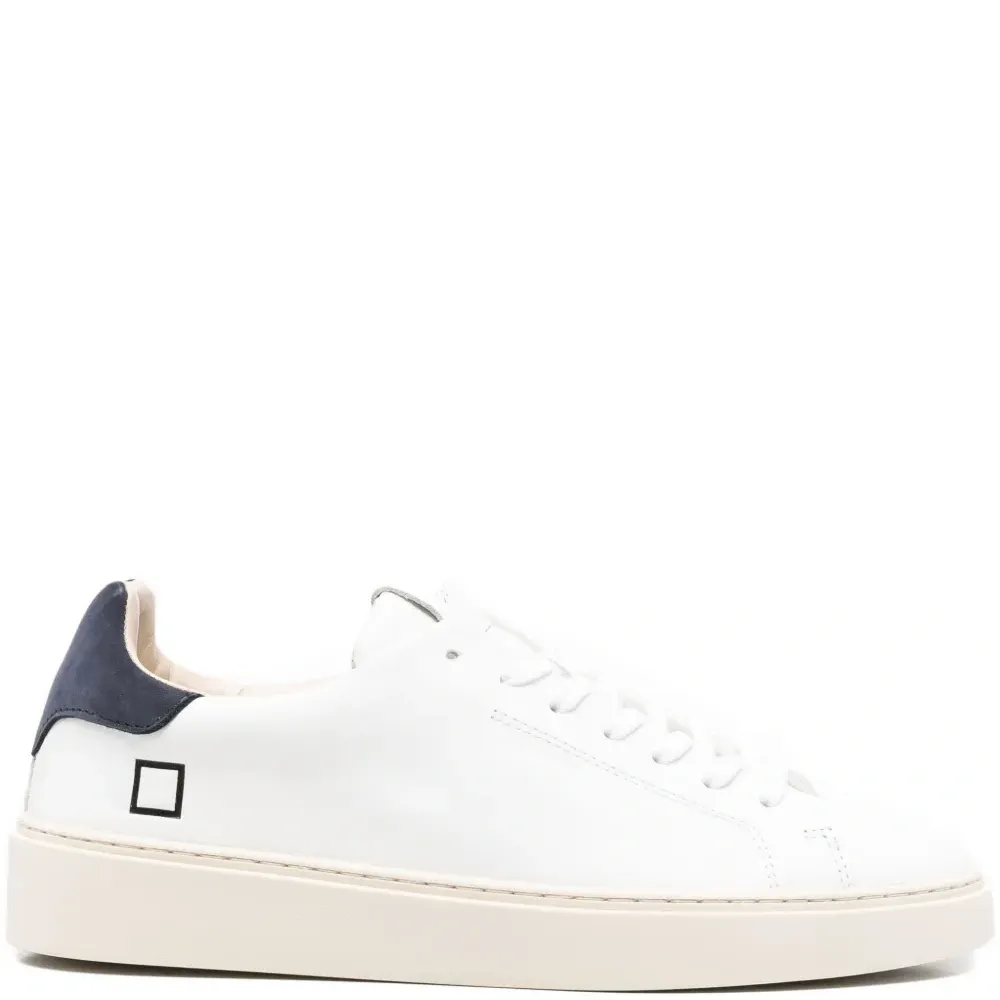 Кожаные кроссовки