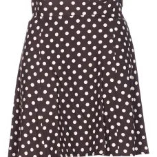 Юбка в горох на молнии Юбка в горох на молнии