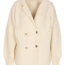 Кардиган в рубчик