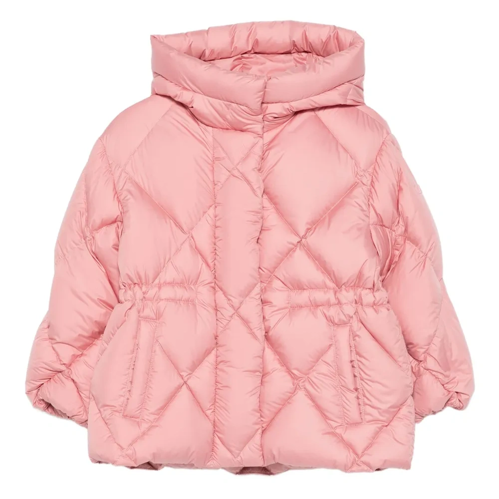 Стеганая куртка с капюшоном