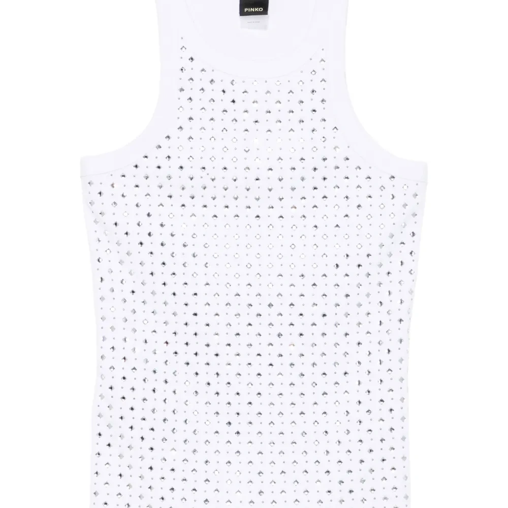 Декорированный топ без рукавов