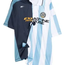 Панельный полосатый джемпер