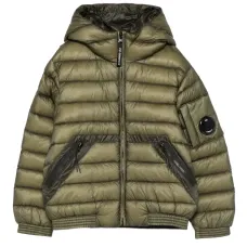 Стеганая куртка с капюшоном