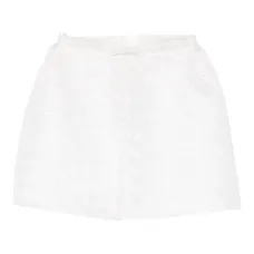 Жаккардовая юбка с бантом