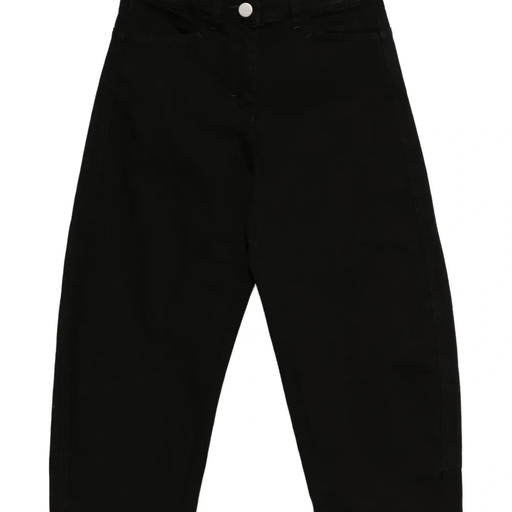 Брюки с завышенной талией