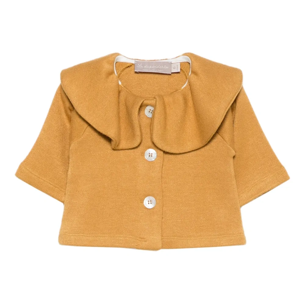 Кардиган с оборками