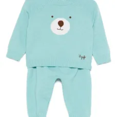 Трикотажный спортивный костюм с мотивом медведя