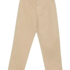 Хлопковые брюки с манжетами