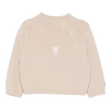 Шерстяной свитер с рукавами реглан